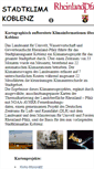 Mobile Screenshot of klimaatlas.koblenz.de