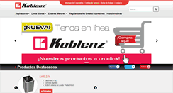 Desktop Screenshot of koblenz.com.mx