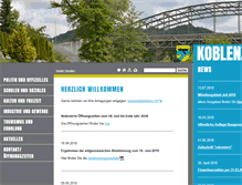 Tablet Screenshot of koblenz.ch